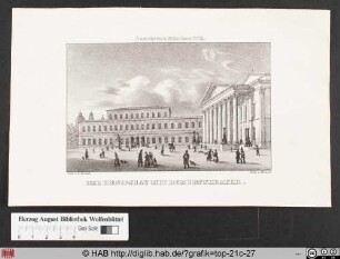 Der Koenigsbau mit dem Hoftheater.