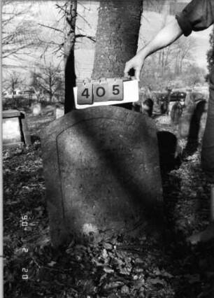 Grabstein 405