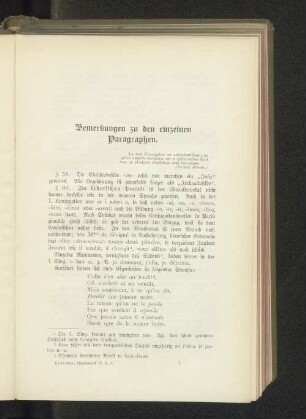 Bemerkungen zu den einzelnen Paragraphen.