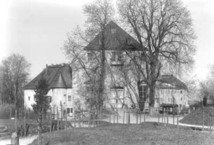 Königstein. Festung. Kommandantenhaus (1589-1591, P. Buchner), Neues Zeughaus (1631, 1816) und Georgenburg (14. Jh., Umbau 1619)