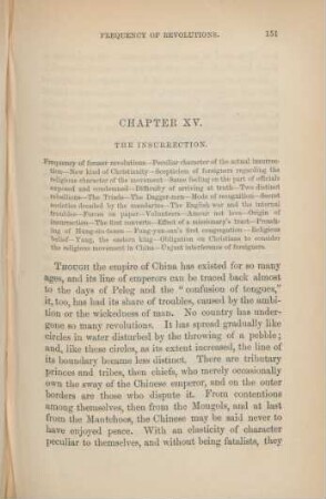 Chapter XV. The insurrection