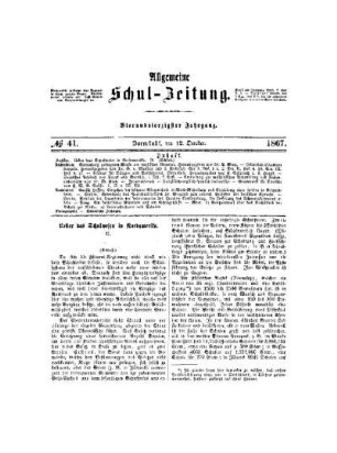 Ueber das Schulwesen in Nordamerika : (Schluß)