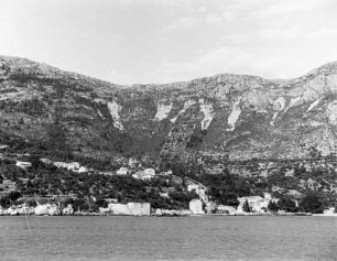 Dubrovnik, Blick auf die Küste