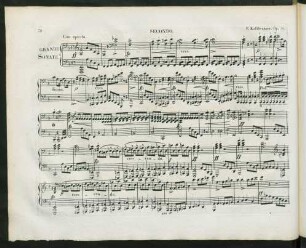 Grande sonate ; op. 79