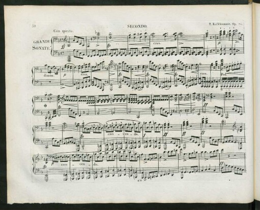 Grande sonate ; op. 79