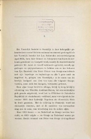 Willem Frederik Hendrik, Prins der Nederlanden : Een Levensschets. Met Portret en Facsimile