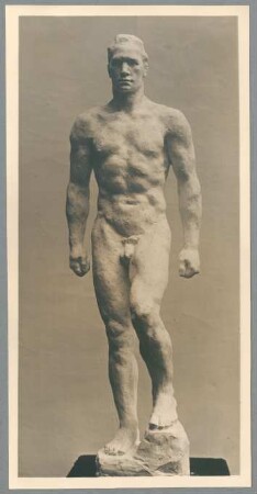 Modell Kämpfer, vermutlich 1938, Gips