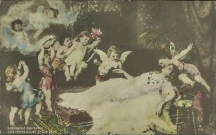 Les rêves d'une jeune fille.