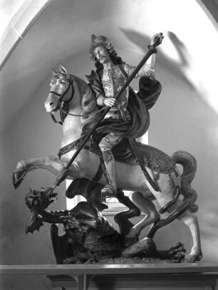 Heiliger Georg im Kampf mit dem Drachen