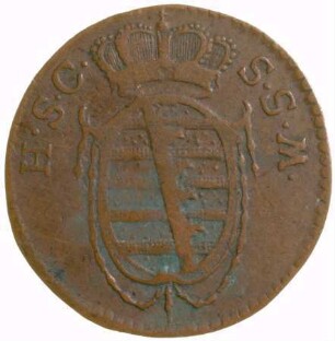 Münze, Pfennig, 1823