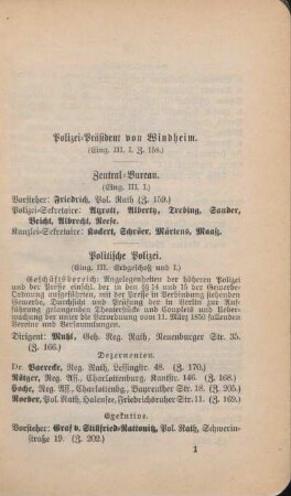 Polizei-Präsident von Windheim