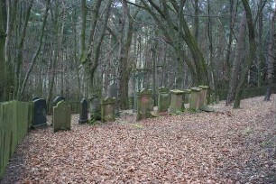 Jüdischer Friedhof (Friedhof, jüd.); Ranstadt, Die Garnwiese