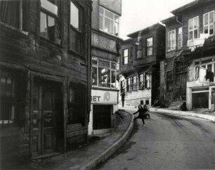Holzhäuser in der Altstadt Istanbuls