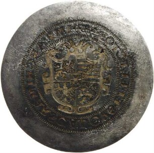 Prägestempel für 1/2 Taler (Rückseite)