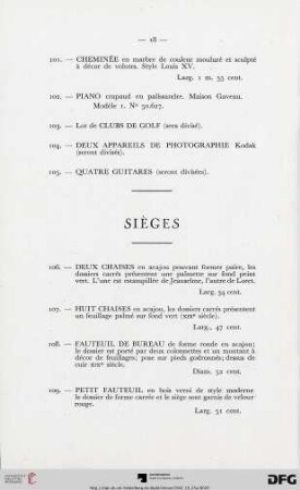 Sièges