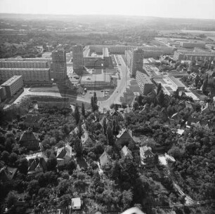 Hansaviertel in Frankfurt/Oder : Blickrichtung Westen