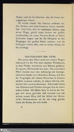 Das Paradies Der Tiere