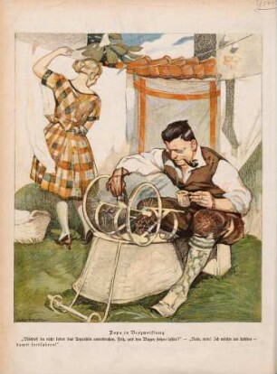 "Papa in Verzweiflung"