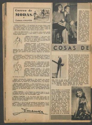 Correo de modas contesta Amanda