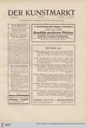 Nr. 38/39 (19. Juli 1918)