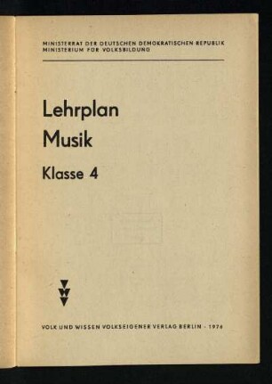 1976: Klasse 4