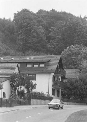 Probebohrungen im Schlossberg bei Wolfartsweier im Zusammenhang mit dem Bau der Ortsumgehung Wolfartsweier der Bundesstraße 36