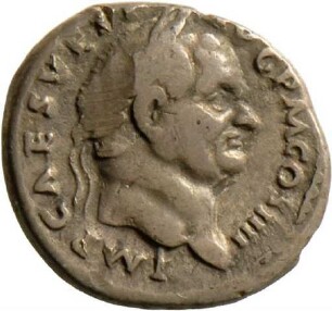 Denar des Vespasian aus Bad Cannstatt