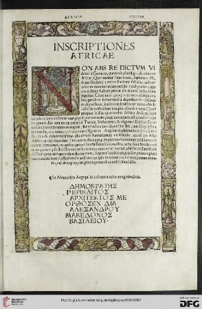 Inscriptiones Africae
