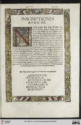 Inscriptiones Africae