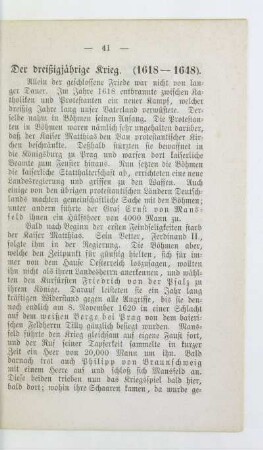 Der dreißigjährige Krieg (1618-1648)