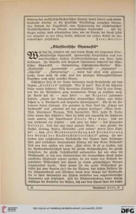 26: "Künstlerische Gymnastik"