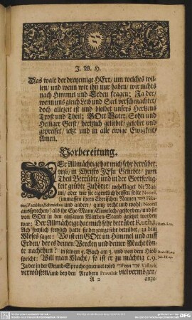 Leichenpredigt : Vorbereitung, Text, Eingang, Abhandlung, Gebrauch