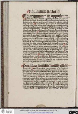Postquam autor superius determinavit de accidentibus coniunctionis in communi ea enumerando hic consequenter determinat de unoquoque in speciali