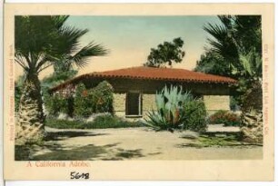 Kalifornien. A California Adobe