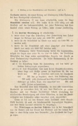 7. Die staatliche Genehmigung