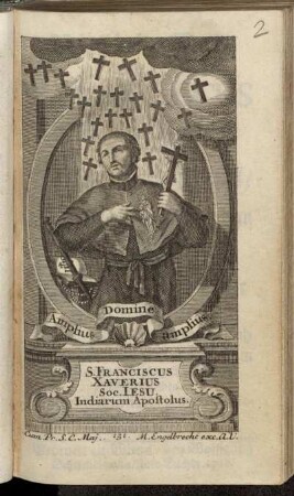 S. Franciscus Xaverius Soc. Iesu. Indiarum Apostolus.