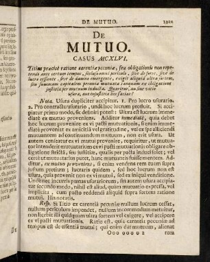 1211-1238, De Mutuo