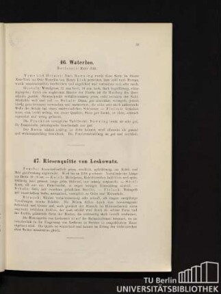 46. Waterloo.