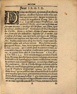 Diss. theol. philol. de prophetis et prophetiis