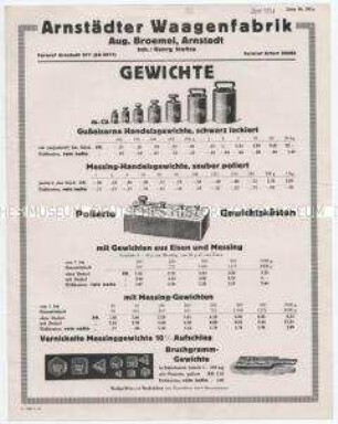 Gewichte