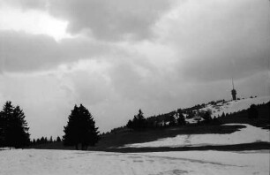 Feldberg: Wolken-Gewitterstimmung am Feldberg