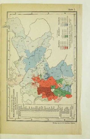 Verteilung des Waldes in Deutschland nach Fläche und Hauptholzarten
