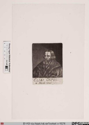 Bildnis Elias Oertel