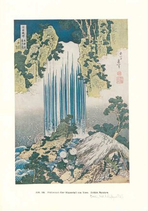 Hokusai: Der Wasserfall von Yoro. British Museum