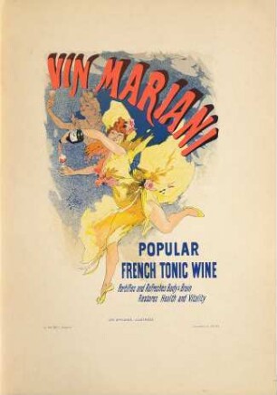 Les affiches illustrées : (1886 - 1895). Ouvrage orné de 64 lithographies en couleur, et de cent deux reproductions en noir et en couleur. D'après les affiches originales des meilleurs artistes