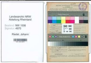 Entnazifizierung Johann Riedel , geb. 16.08.1897 (Lehrer)