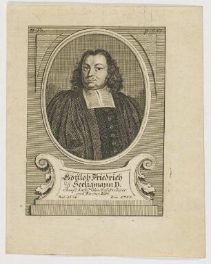 Bildnis des Gottlob Friedrich Seeligmann