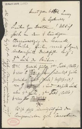 Brief an B. Schott's Söhne : 16.09.1888