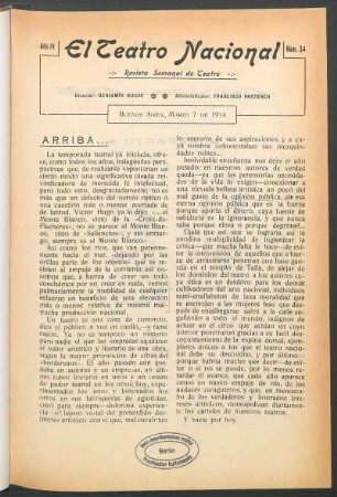 1914003400: Gente oscura : drama en un acto