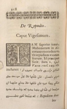 Caput Vigesimum.